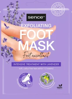 Stay Well Healing & Purifying Foot Mask Charcoal