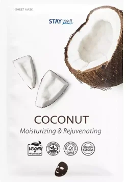 Stay Well Vegan Sheet Mask - Coconut 20 g