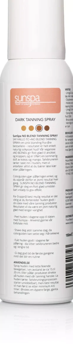 SunspaHedda Skoug X SunSpa No Blend Tanning Spray 150 ml