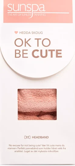 SunspaHedda Skoug X SunSpa OK To Be Cute Headband Rose