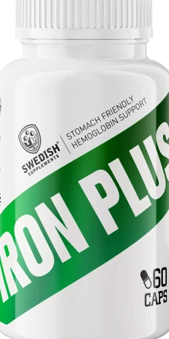 Swedish Supplements Iron Plus 60 stk