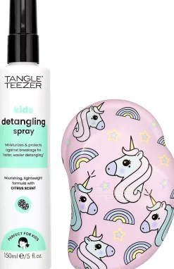 Tangle Teezer For Kids Bundle Detangling Spray 150 ml & Detangler Mini Unicorn Magic