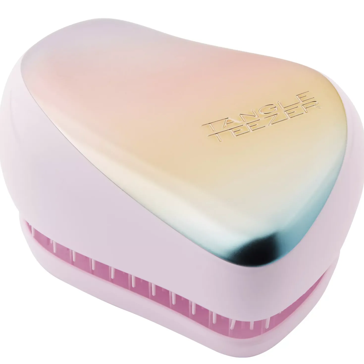 Tangle TeezerOn-The-Go Compact Styler Pearlescent Matte Chrome Pearlescent Matte Chrome