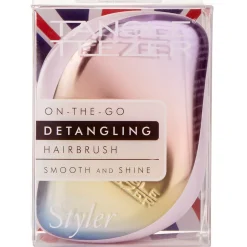 Tangle TeezerOn-The-Go Compact Styler Pearlescent Matte Chrome Pearlescent Matte Chrome
