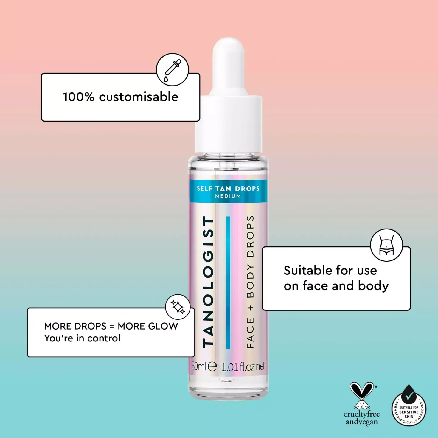 Tanologist Self-Tan Drops Light