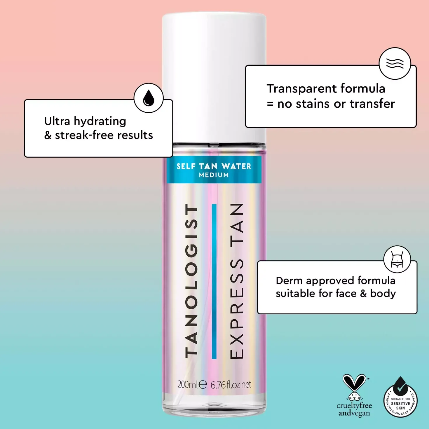 Tanologist Self-Tan Water Medium