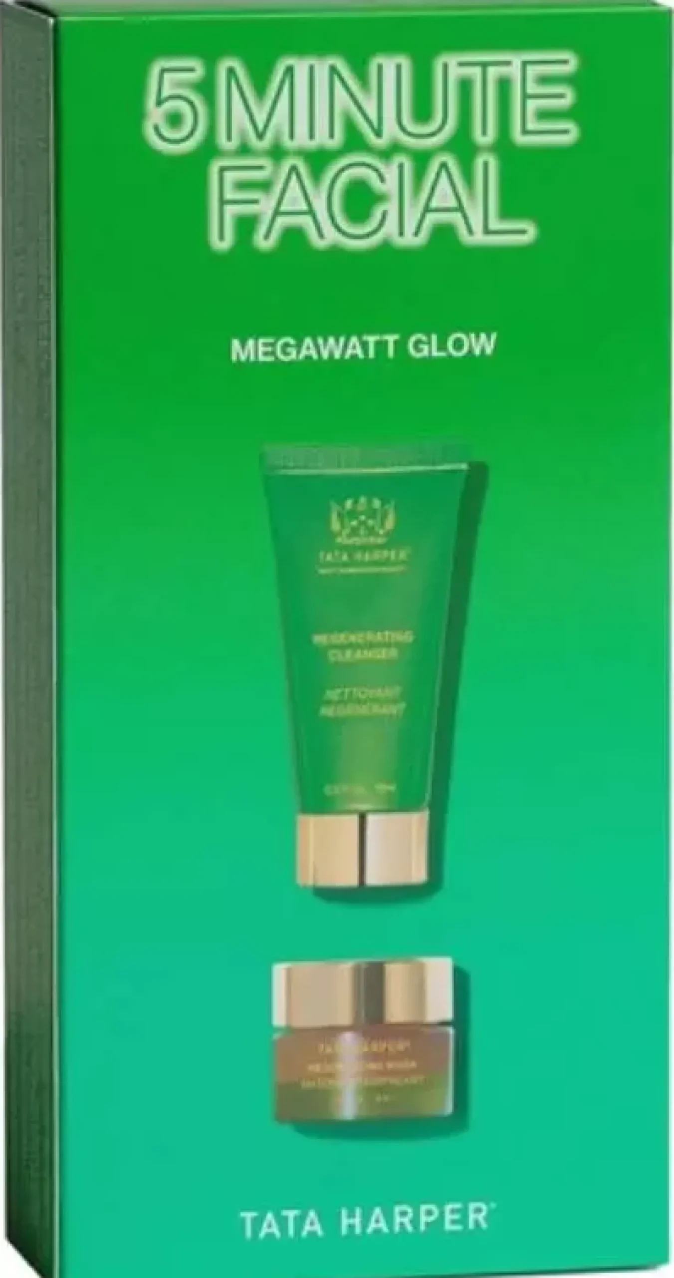 Tata Harper 5 Minute Facial Kit Megawatt Glow