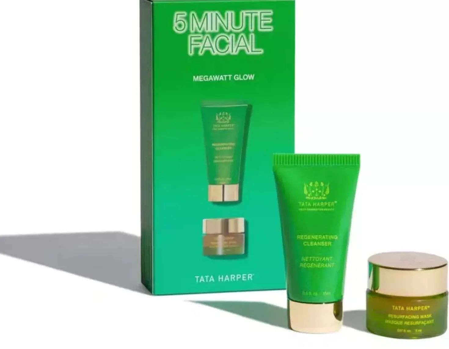Tata Harper 5 Minute Facial Kit Megawatt Glow