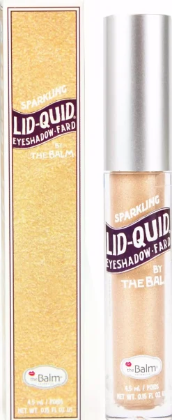 the Balm Lid Quid Sparkling Liquid Eyeshadow Irish Coffee