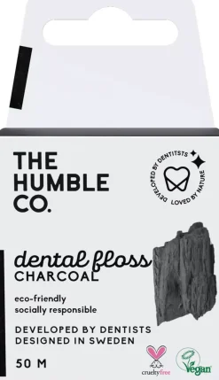 The Humble Co. Dental Floss 50m Charcoal