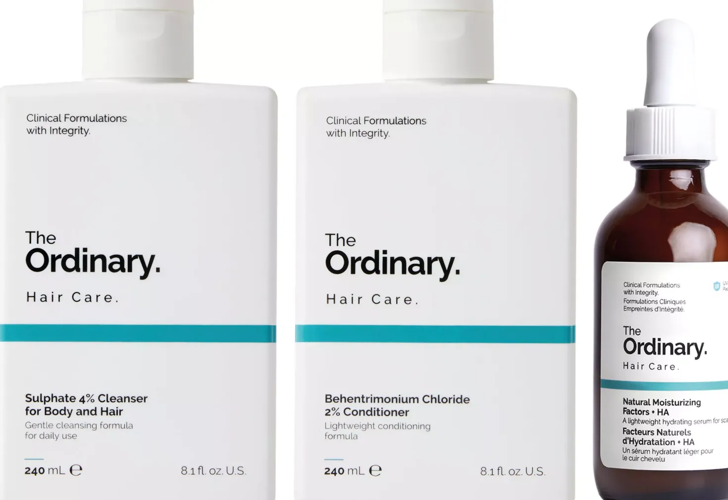 The Ordinary Hair Care Trio