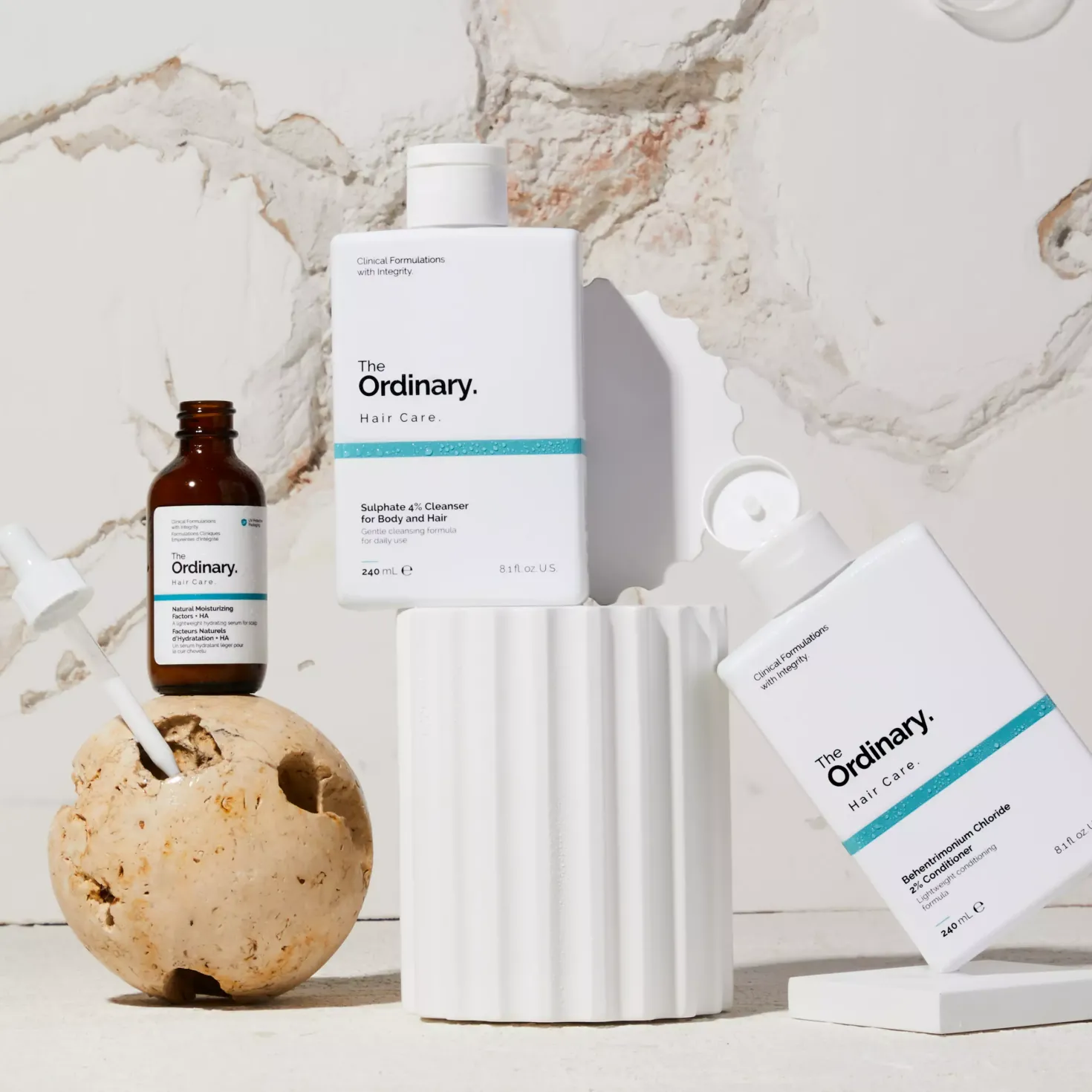 The Ordinary Hair Care Trio