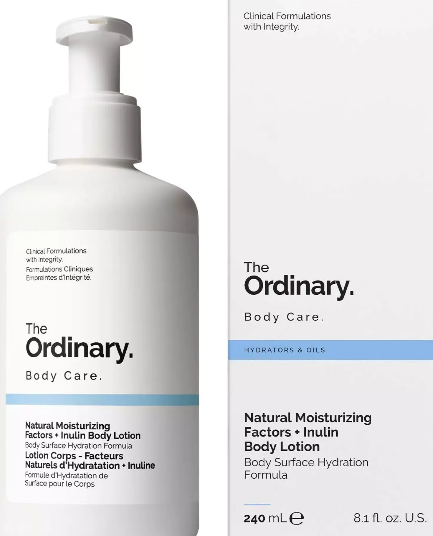The Ordinary Natural Moisturizing Factor + Inulin Body Lotion 240 ml
