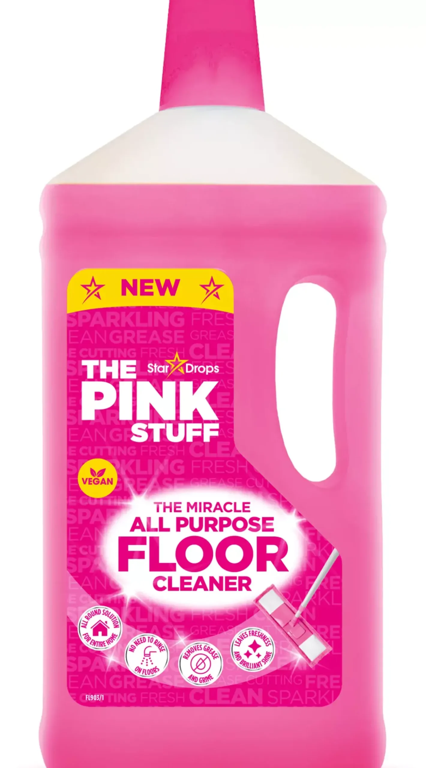 The Pink Stuff The Miracle All Purpose Floor Cleaner 1000 ml