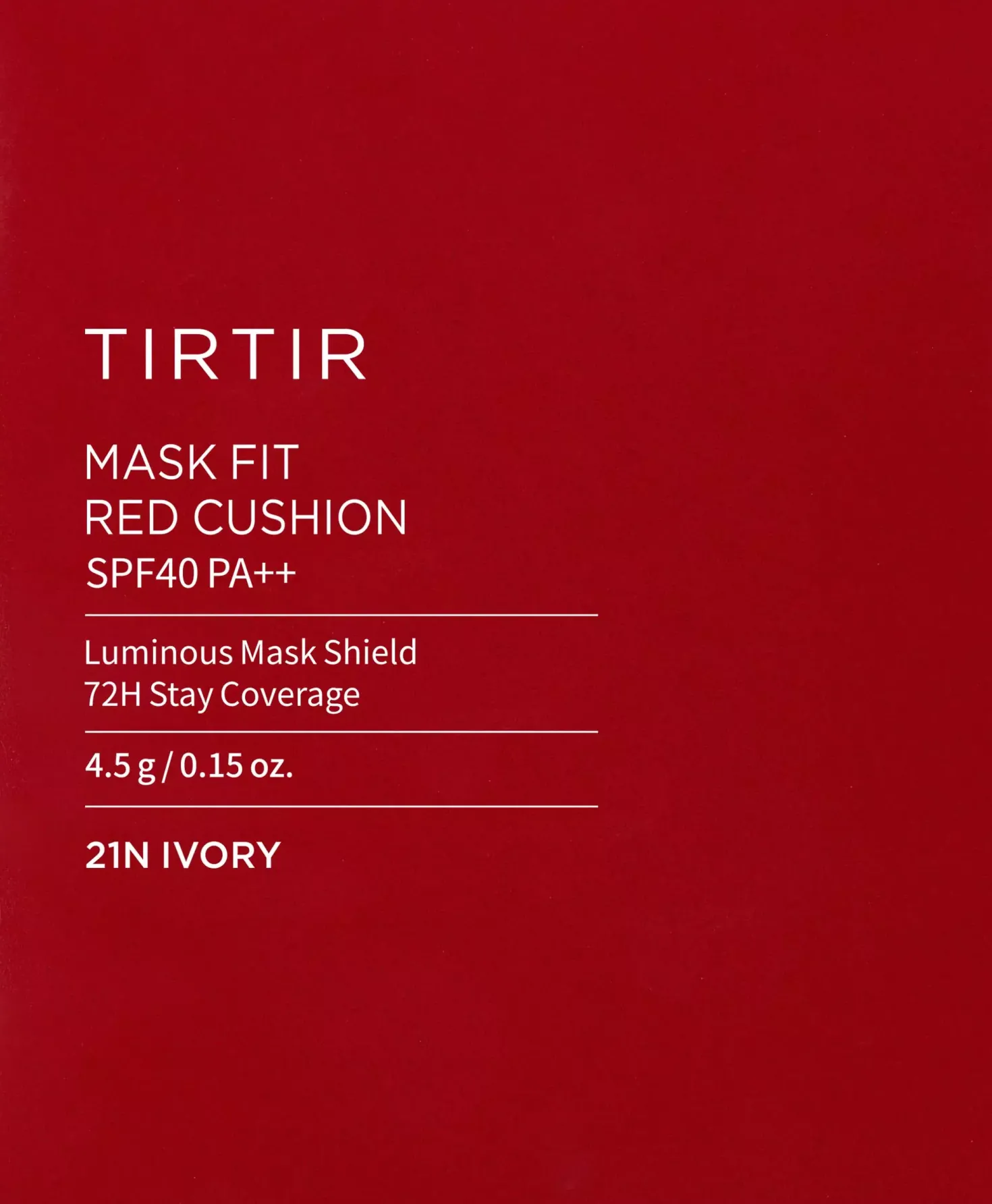 TIRTIR Mask Fit Red Mini Cushion 23N Sand