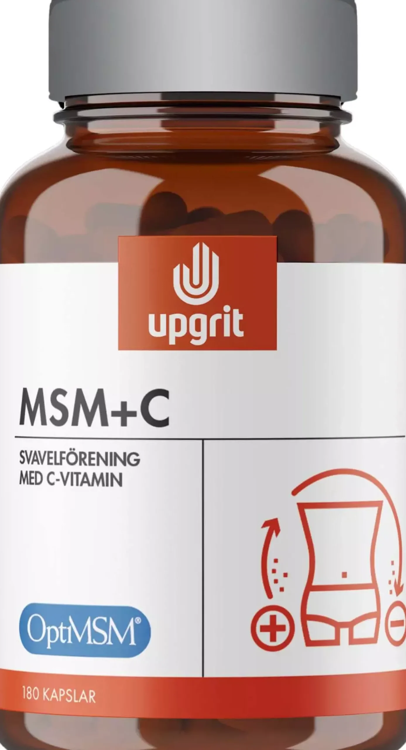 Upgrit MSM + C 180 stk