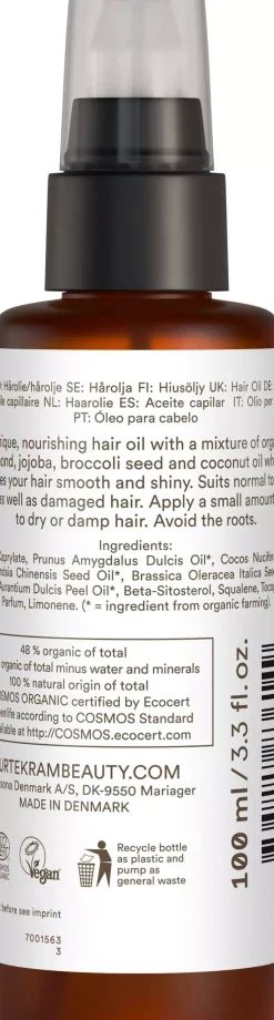 UrtekramCoconut Hair Oil Organic 100 ml