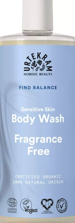 UrtekramFragrance Free Body Wash 500 ml