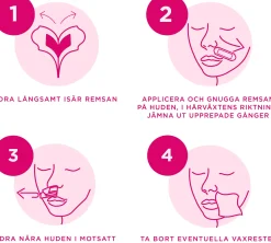Veet Essential Insp.Strips Face 20st 20 ml