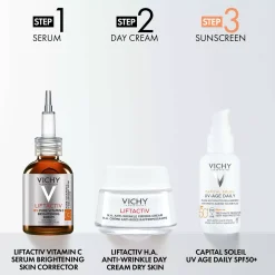 VICHYLiftactiv H.A. Anti-Wrinkle Day Cream Dry Skin 50 ml