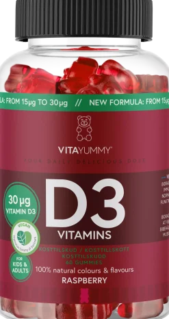 VitaYummy D3 Vitamins 60 stk