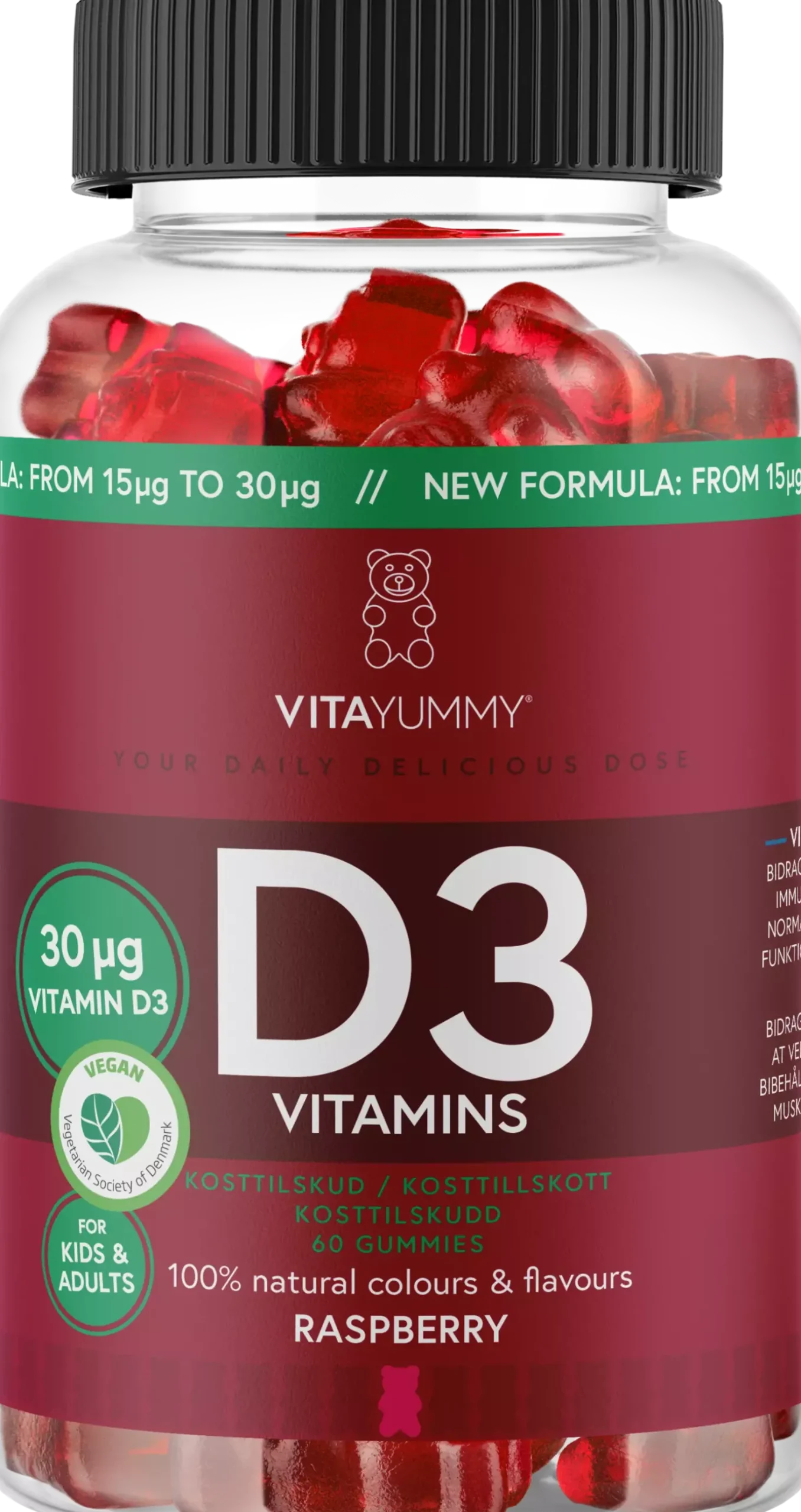 VitaYummy D3 Vitamins 60 stk