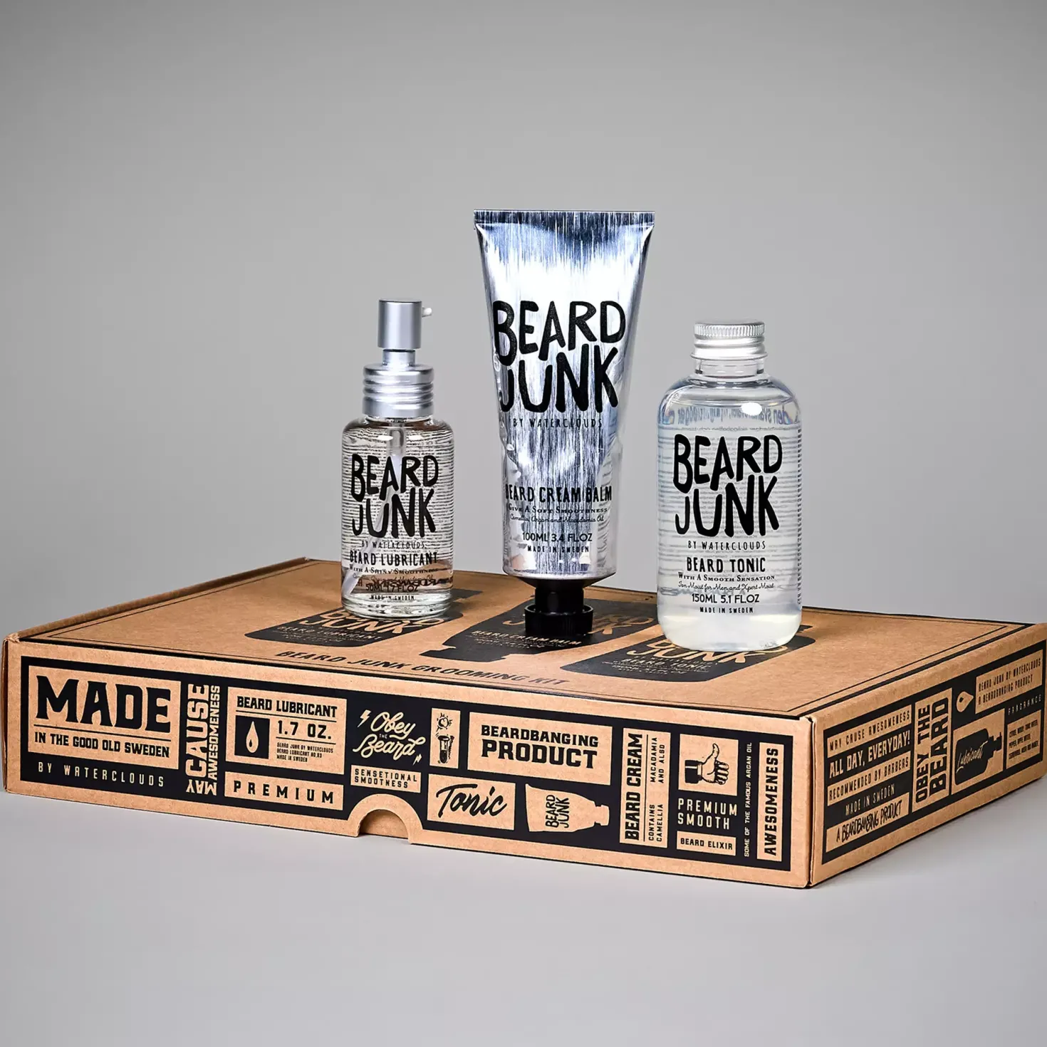 WatercloudsBeard Junk Grooming Kit