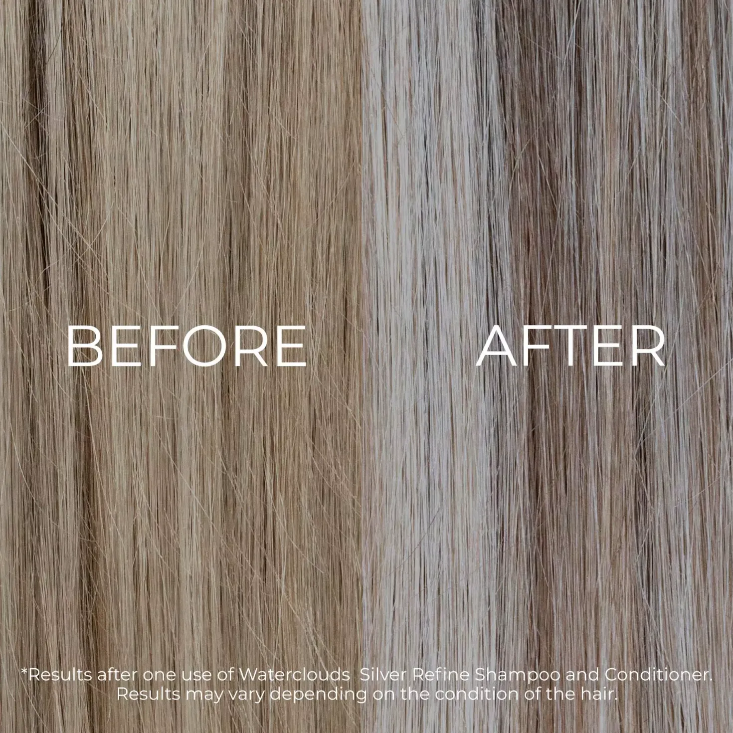 WatercloudsSilver Refine Shampoo 250 ml & Conditioner 200 ml