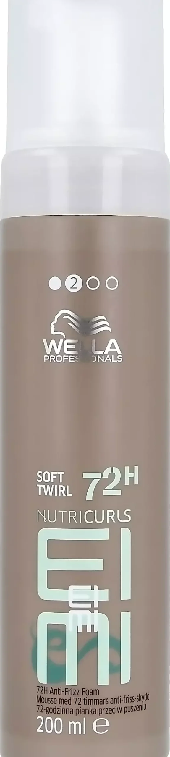 Wella ProfessionalsNutricurls EIMI Soft Twirl 72h Anti-Frizz Foam 200 ml