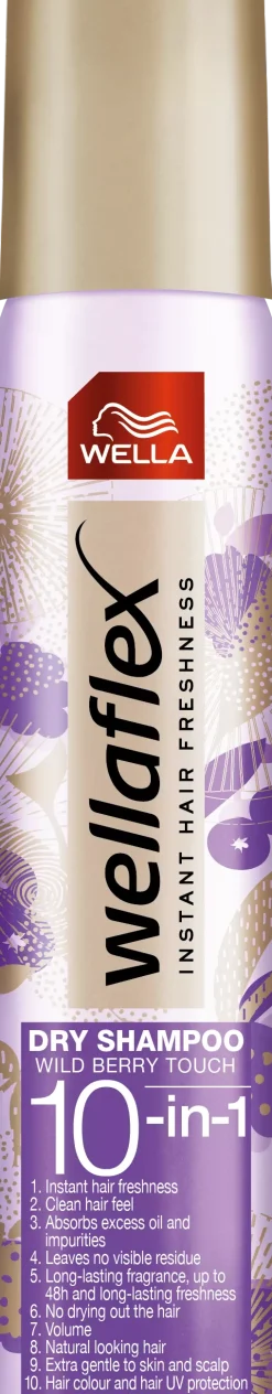 Wella Styling Wellaflex Dry Shampoo Berry Touch 180 ml