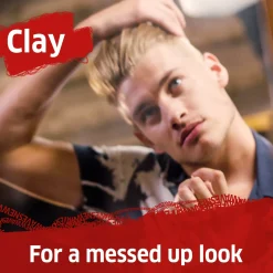 Wella Styling Wella Shockwaves Ultra Effective Go Mate Clay Wax 75 ml