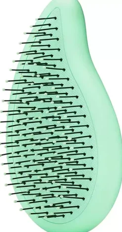 WetBrush Go Green Detangling Palm Detangler Green