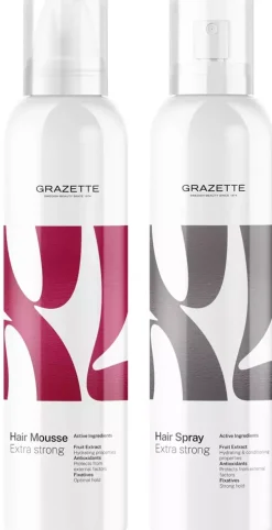 XL Hair Mousse Extra Strong 300 ml & XL Hair Spray Extra Strong 300 ml
