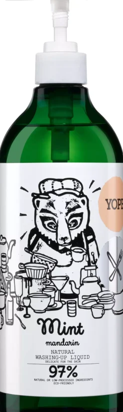YOPEKitchen Natural Washing-Up Liquid Mint & Mandarin 750 ml