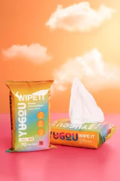 YUGOU WIPE IT Kitchen Cleaning Wipes Zesty Lemon 70 stk