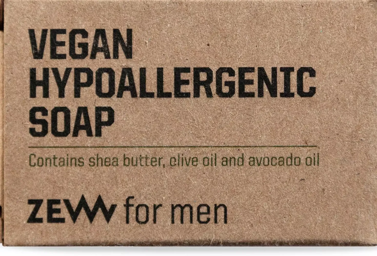 ZEW for Men Vegan Hypoallergenic soap 85 ml