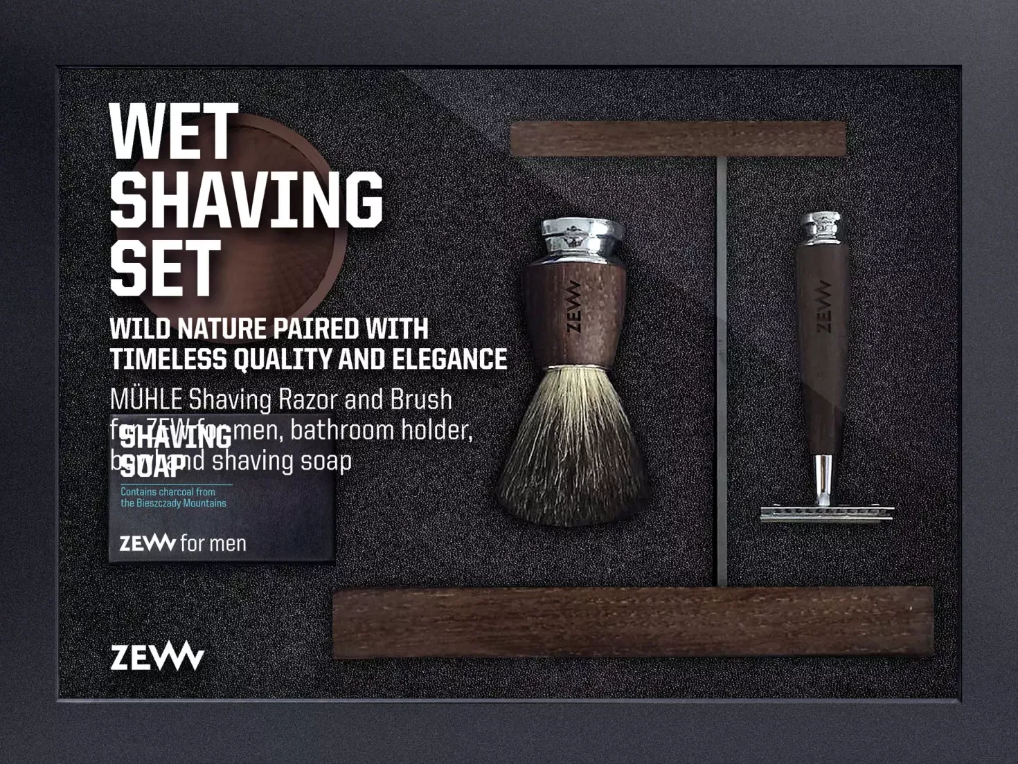 ZEW for Men Wet Shaving Set 880 stk